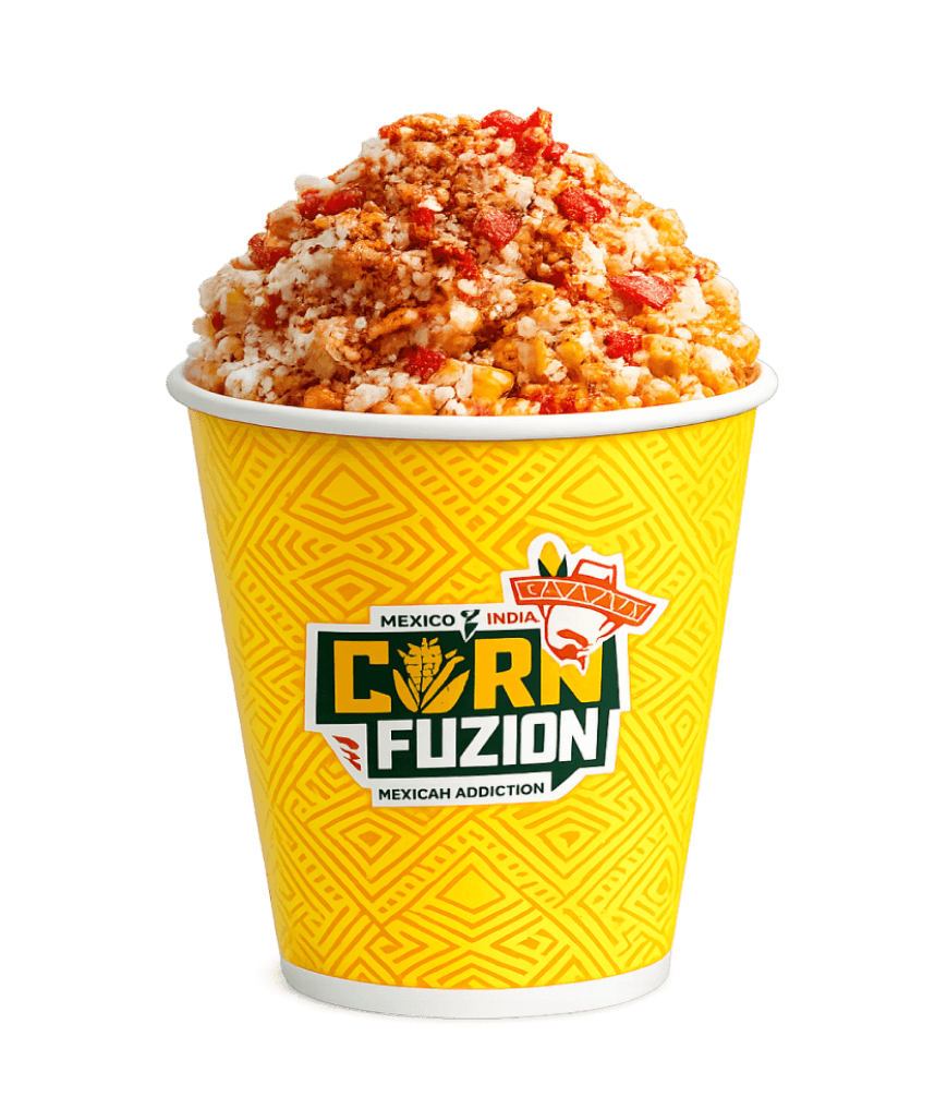 Nacho Crunch whole elote plate