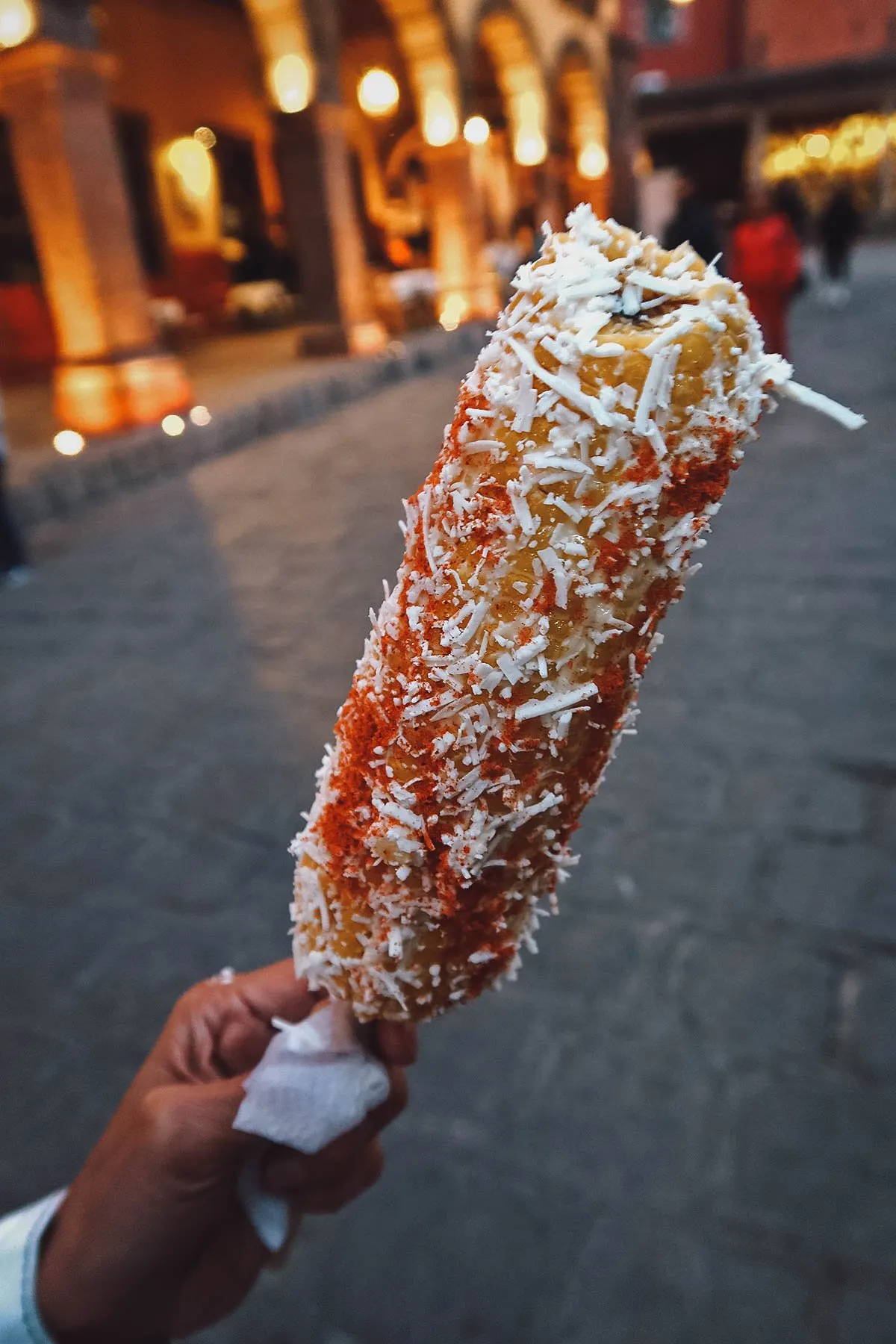 Nacho Crunch street-style elote